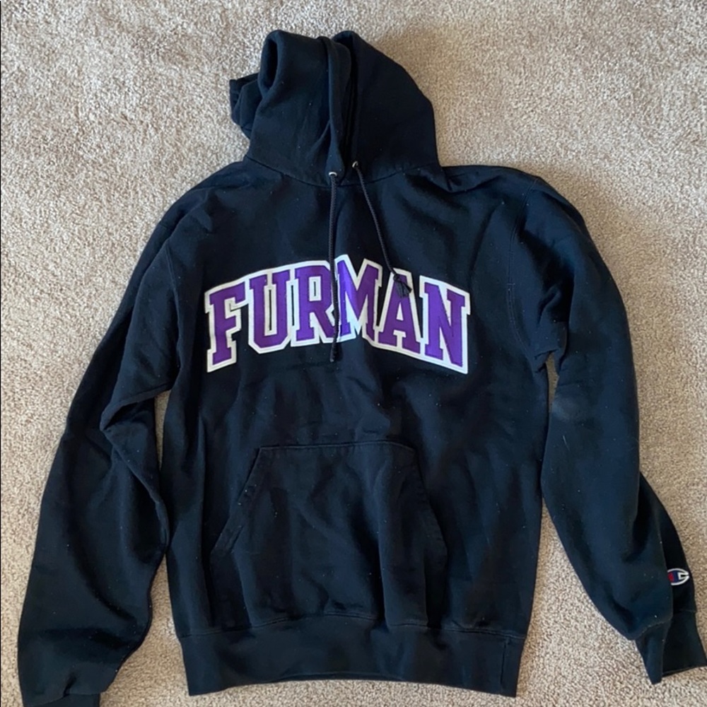 Furman college sweatshirt